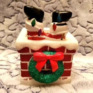 Bath and Body Works Santa Chimney Soap Holder